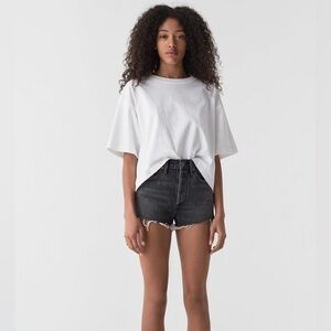 Agolde vintage cut off denim jean shorts